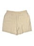 J.Jill 100% Linen Solid Tan Ivory Khaki Shorts Size 20 - photo 2