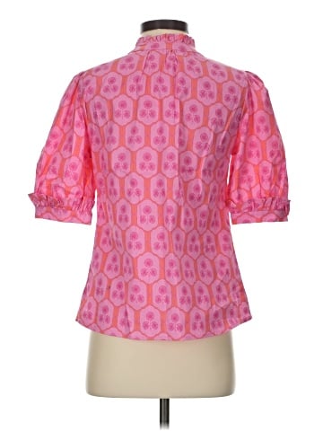 Mary Square Short Sleeve Blouse (view 2)
