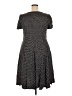 Torrid Polka Dots Black Casual Dress Size 2X Plus (2) - photo 2