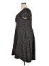 Torrid Polka Dots Black Casual Dress Size 2X Plus (2) - photo 5