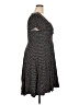 Torrid Polka Dots Black Casual Dress Size 2X Plus (2) - photo 4