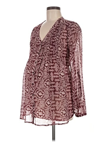 A Pea in the Pod Long Sleeve Blouse (view 1)