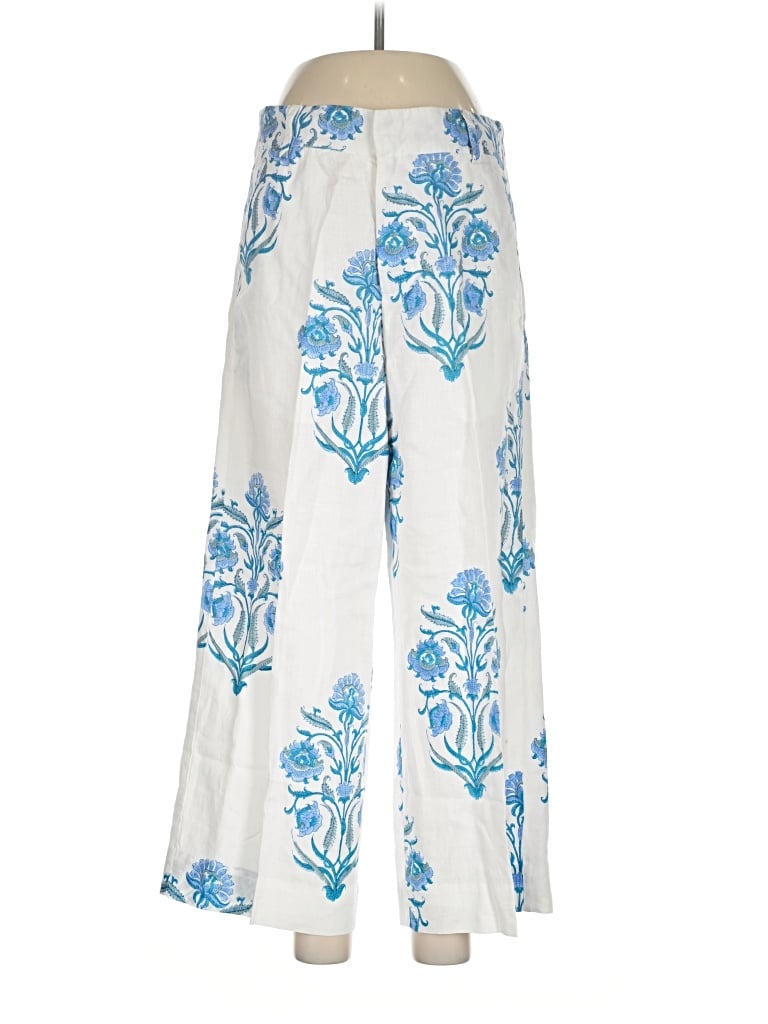 Pre-owned Roller Rabbit Linen Pants In Blue