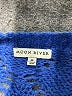 Moon River Blue Pullover Sweater Size M - photo 7