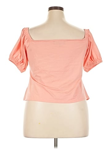ELOQUII Short Sleeve Top (view 2)