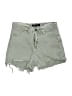 Risen Green Denim Shorts Size L - photo 1