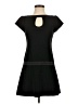 Nanette Lepore Solid Black Casual Dress Size 2 - photo 1