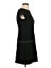 Nanette Lepore Solid Black Casual Dress Size 2 - photo 4