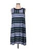Kim Rogers Graphic Blue Casual Dress Size XL - photo 1