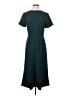 Ann Taylor Solid Teal Casual Dress Size 2 - photo 1