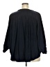 Chico's 100% Polyester Black 3/4 Sleeve Blouse Size XXL (4) - photo 2