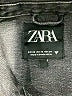 Zara Black Denim Jacket Size XS - photo 6
