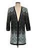 MING WANG Ombre Paisley Gray Cardigan Size XS - photo 1