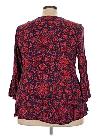 Torrid 3/4 Sleeve T-Shirt (view 2)