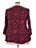 Torrid 100% Rayon Red 3/4 Sleeve T-Shirt Size 3X Plus (3) - photo 2
