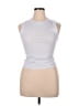 Athleta White Sleeveless T-Shirt Size XL - photo 1