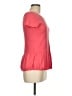 Ann Taylor LOFT Pink Short Sleeve Top Size M - photo 4