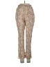 Paper Crane Animal Print Brown Casual Pants Size S - photo 2