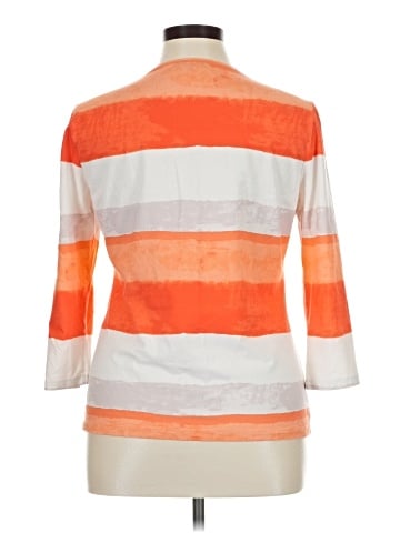 Lafayette 148 New York 3/4 Sleeve T-Shirt (view 2)