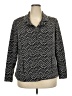 Avenue Chevron-herringbone Gray Jacket Size 18 - 20 Plus - photo 1