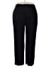 Karen Scott 100% Polyester Solid Black Casual Pants Size 22 - photo 1
