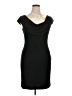 Connected Apparel Black Cocktail Dress Size 14 Petite - photo 1