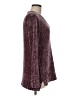 Orvis 100% Polyester Metallic Burgundy Pullover Sweater Size M - photo 4