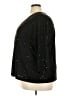 Susan Graver Stars Black 3/4 Sleeve Top Size 3X - photo 5