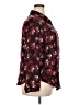 Torrid Floral Burgundy Long Sleeve Blouse Size 2X Plus (2) - photo 4