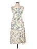 Prabal Gurung 100% Polyester Floral Ivory Cocktail Dress Size 10 - photo 1