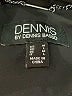 Dennis by Dennis Basso 100% Polyester Black Coat Size M - photo 6