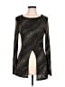 Connected Apparel Black Long Sleeve T-Shirt Size 12 - photo 1