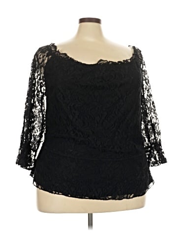 Adrianna Papell 3/4 Sleeve Top (view 1)