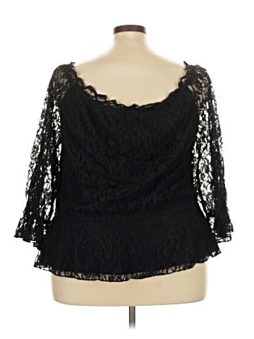 Adrianna Papell 3/4 Sleeve Top (view 2)