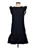 CeCe Solid Black Casual Dress Size 4 - photo 1