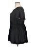 Torrid 100% Polyester Solid Black Casual Dress Size 1X Plus (1) - photo 5