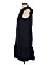 CeCe Solid Black Casual Dress Size 4 - photo 5