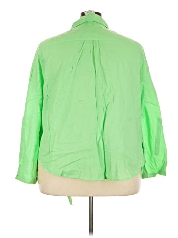 Fresh Produce 3/4 Sleeve Button-Down Shirt (view 2)