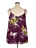 Torrid 100% Rayon Purple Sleeveless Blouse Size 2X Plus (2) - photo 2