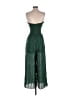 Bailey Blue Solid Green Jumpsuit Size M - photo 2