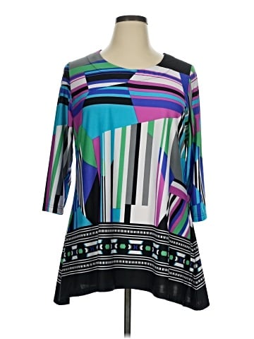 N Touch 3/4 Sleeve Top (view 1)