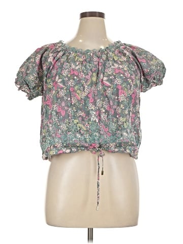 Jennifer & Grace Short Sleeve Blouse (view 1)