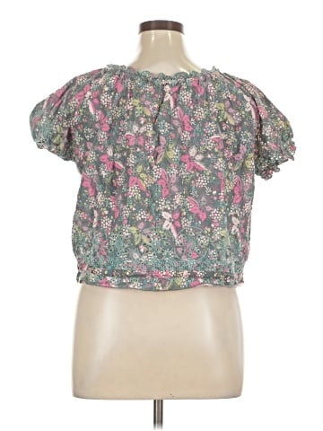 Jennifer & Grace Short Sleeve Blouse (view 2)