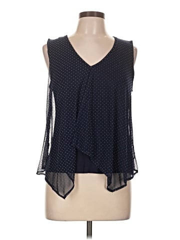 Green Envelope Sleeveless Blouse (view 1)