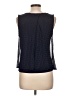 Green Envelope Blue Sleeveless Blouse Size L - photo 2