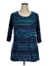 Karen Kane Teal 3/4 Sleeve Top Size 1X - photo 1