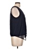 Green Envelope Blue Sleeveless Blouse Size L - photo 4