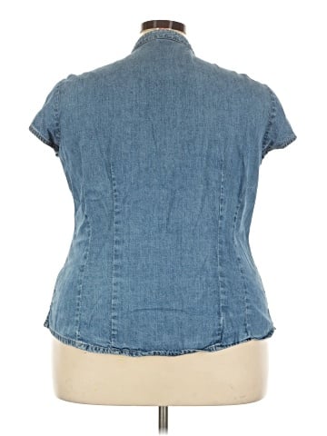 Faded Glory Short Sleeve Blouse (view 2)