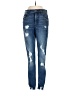 Express Hearts Blue Jeans Size 4R - photo 1