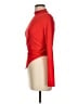 Shein Red Long Sleeve Top Size 6 - photo 5